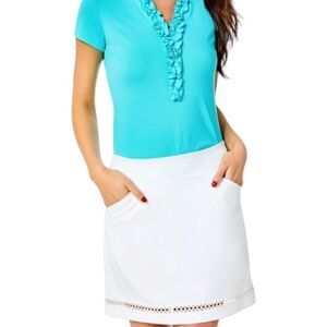 Lilly Pulitzer White Luxletic Tennis Skirt Size 4